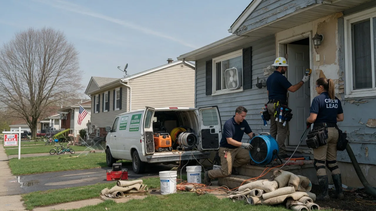 Flood Cleanup in Dowell, IL near me
